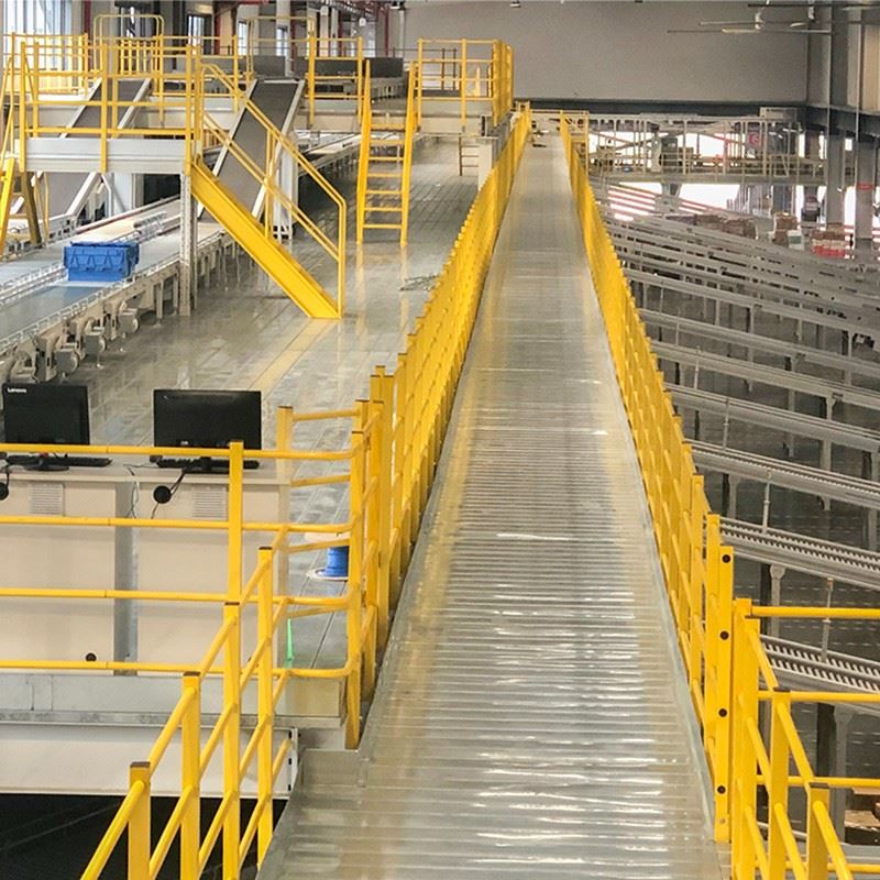 mezzanine floor with galvanized panel 60-2