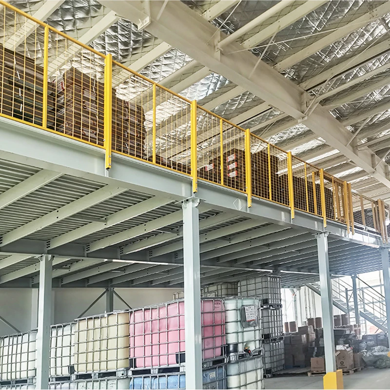 Mezzanine คลังสินค้าเหล็ก